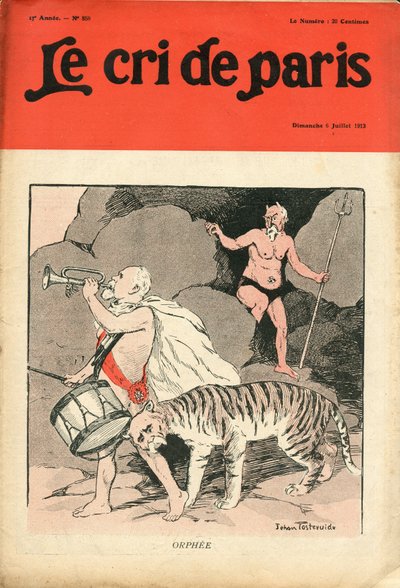 Portada de "El Grito de París" de Jehan Testevuide