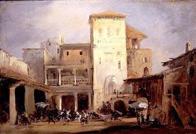 La casa de Lord Don Pedro en Alcalá de Henares de Jenaro Pérez Villaamil