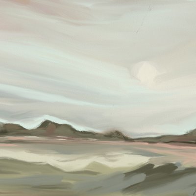 El lago de la montaña silenciosa de Jenna Alheit
