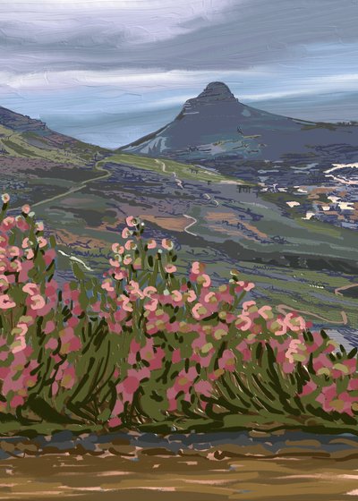 Paisajes florales de montaña de Jenna Alheit