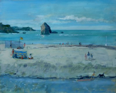Roca de Thurlestone, Devon, 2016 de Jennifer Wright
