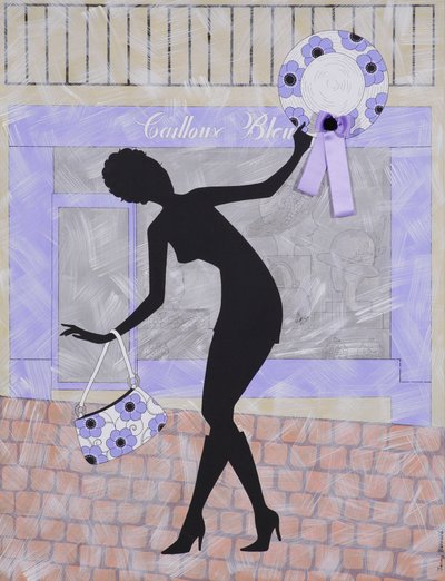 Cailloux Bleu, 2009 de Jenny Barnard