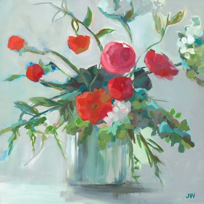 Ranúnculo rojo de Jenny Westenhofer