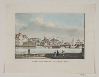 Copenhague vista desde Christianshavn de Jens Holm