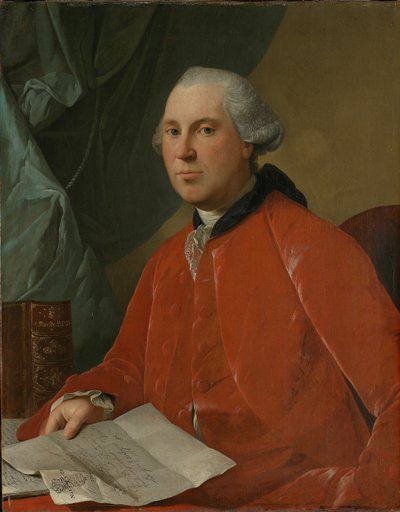 Danés:  Portræt af Lauritz Christian Steen Retrato de Lauritz Christian Steen de Jens Juel