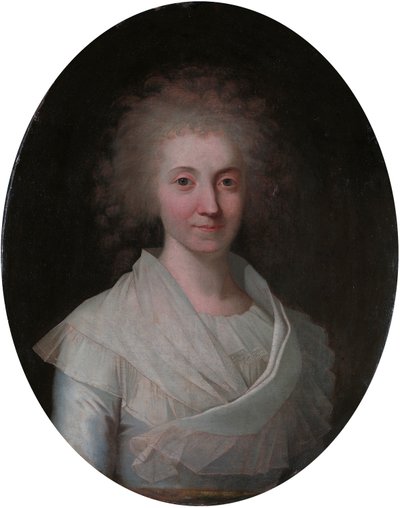 Danés: Retrato de Maren Juel Retrato de Maren Juel de Jens Juel