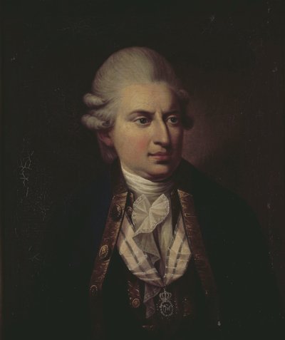 Retrato del Conde Johann Friedrich Struensee 1737-1772 de Jens Juel