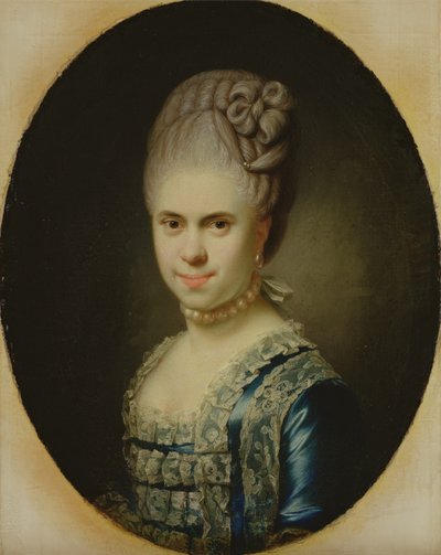 Retrato de Dorothea Maria Lienau de Jens Juel