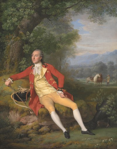 Retrato de un enviado a las cortes francesa e inglesa de Jens Juel