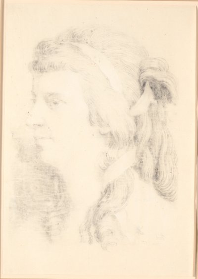 Retrato de Henriette Frederikke Moe de Jens Juel
