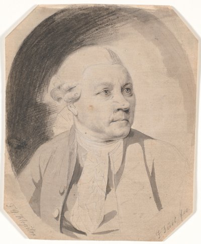 Retrato del poeta F.G. Klopstock (1724-1803) de Jens Juel
