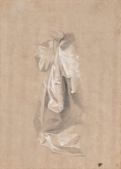 Estudio de una falda de seda de Jens Juel