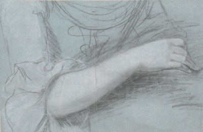 Estudio para el brazo derecho de una dama de Jens Juel