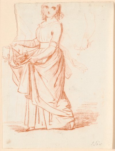 Estudio para la pintura de las hijas del cónsul general Pingel de Jens Juel