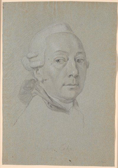 Estudio para el retrato de Poul Abraham Lehn de Jens Juel