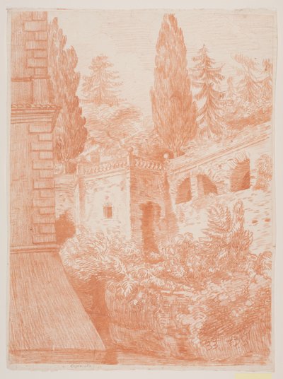 Jardín con arquitectura. Caprarola de Jens Petersen Lund