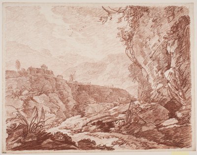 Paisaje fantástico italiano de Jens Petersen Lund