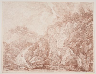 Paisaje fantástico italiano de Jens Petersen Lund