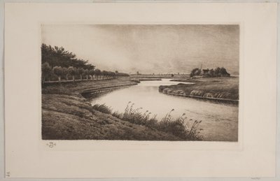Paisaje de río de Jensen