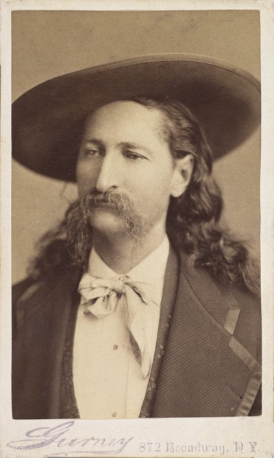 Wild Bill Hickok, pub. 1873 (foto) de Jeremiah Gurney