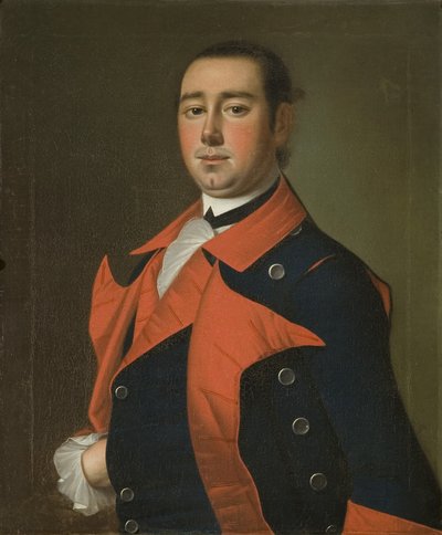 Retrato de Elias Vander Horst de Jeremiah Theus