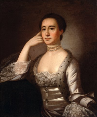 Retrato de la Sra. John Champneys de Jeremiah Theus