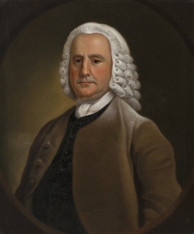 Retrato de un hombre, probablemente Isaac Holmes de Jeremiah Theus