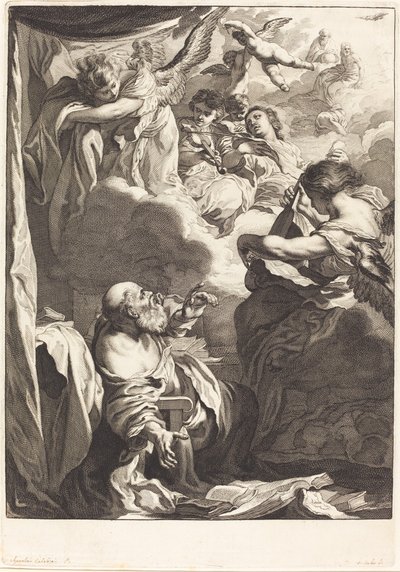 El éxtasis de San Pablo de Jeremias Falck