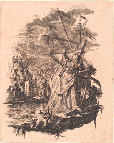 Alegoría del agua de Jeremias Wachsmuth