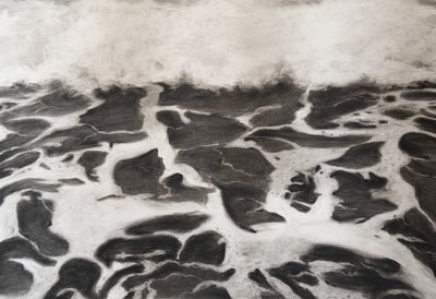 Mar, 2020 (carbón vegetal) de Jerome Glomaud