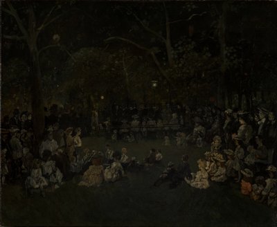 Concierto en Madison Square, c.1923 de Jerome Myers