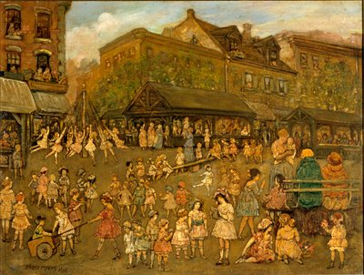 El campo de la alegría, 1920 de Jerome Myers