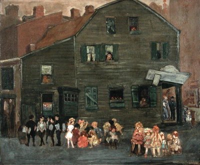 La Casa Vieja, c.1910 de Jerome Myers