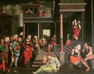 La presentación en el Templo de Jeronimo Cosida y Ballejo