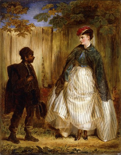 Demasiado Cerca para la Comodidad, 1869 de Jerry Barrett