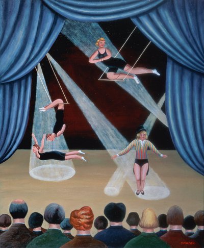 Acróbatas de Circo de Jerzy Marek