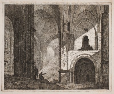 Interior de la misma Ruina 1806 de Jes Bundsen