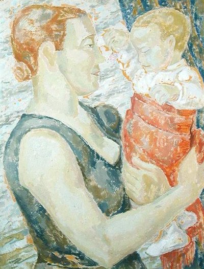 Madre e hijo, c.1932 de Jessica Stewart Dismorr