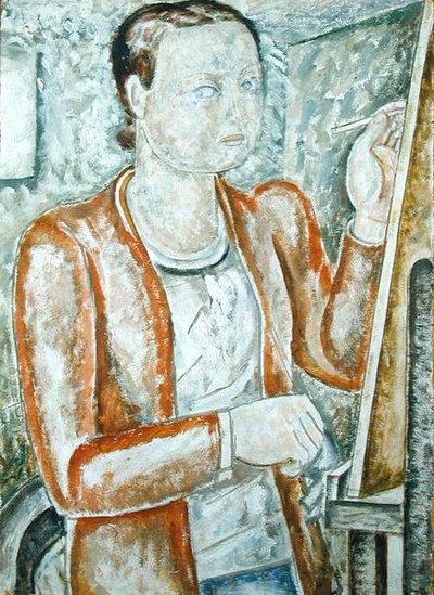 Autorretrato, c.1928 de Jessica Stewart Dismorr