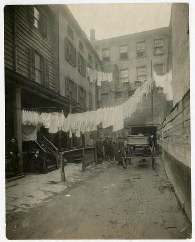 11 Christopher Street, Greenwich Village, Nueva York, EE.UU., c.1917-20 de Jessie Tarbox Beals