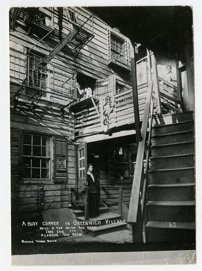Una esquina concurrida en Greenwich Village, Will o