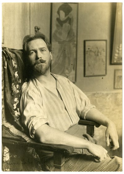 Albert Herter, c.1905-06 de Jessie Tarbox Beals
