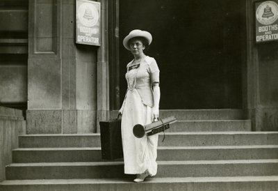 Beals trabajando, 1904 de Jessie Tarbox Beals