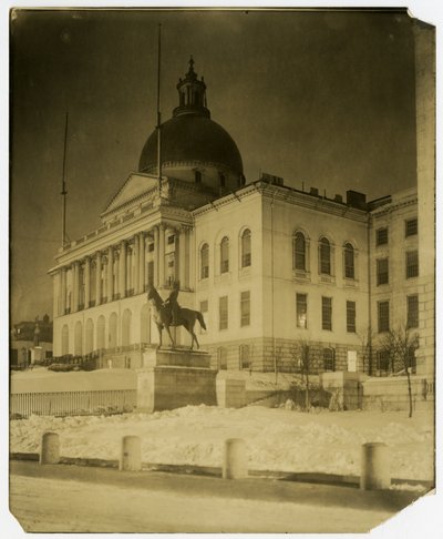 Capitolio, Boston, Mass, Boston, EE.UU., c.1902-10 de Jessie Tarbox Beals