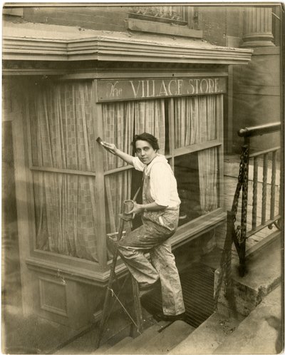 Charlotte Powell, Pintora del Pueblo, c.1905-16 de Jessie Tarbox Beals