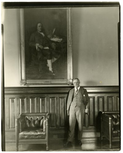 Ex Postmaster General, Harry S New, c.1905-37 de Jessie Tarbox Beals