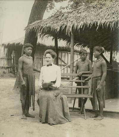 Lecciones de canto de Igorrote. [Reserva Filipina en el Departamento de Antropología en la Feria Mundial de 1904] de Jessie Tarbox Beals