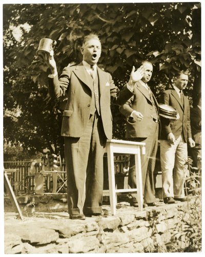 John W. Mitchell en Greenwich Conn o Weston, Conn El famoso subastador de Jessie Tarbox Beals