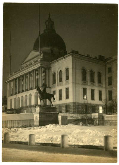 Casa del Estado de Massachusetts, Boston, EE.UU., c.1902-10 de Jessie Tarbox Beals
