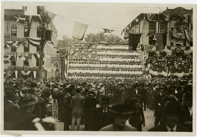Newburgh: Bandera viviente de Jessie Tarbox Beals